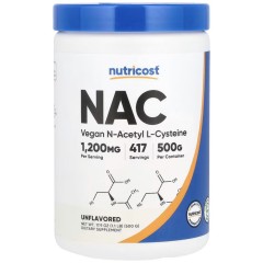 Nutricost, NAC, без добавок, 500 г (17,9 унции)